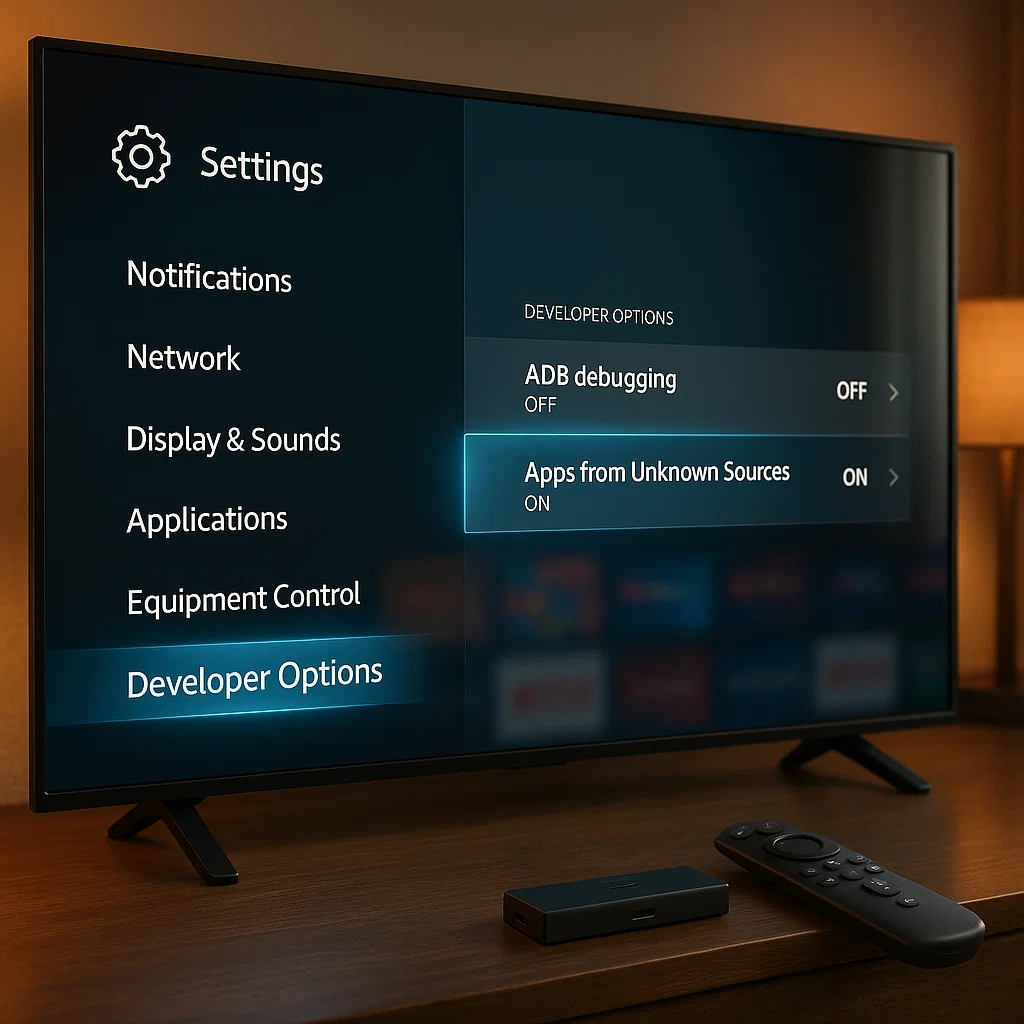 What Are Developer Options Firestick