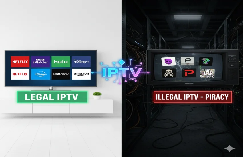 Legal vs. Pirated Services