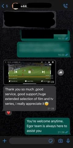 Home 14 Real UK customer review Nexotts IPTV service