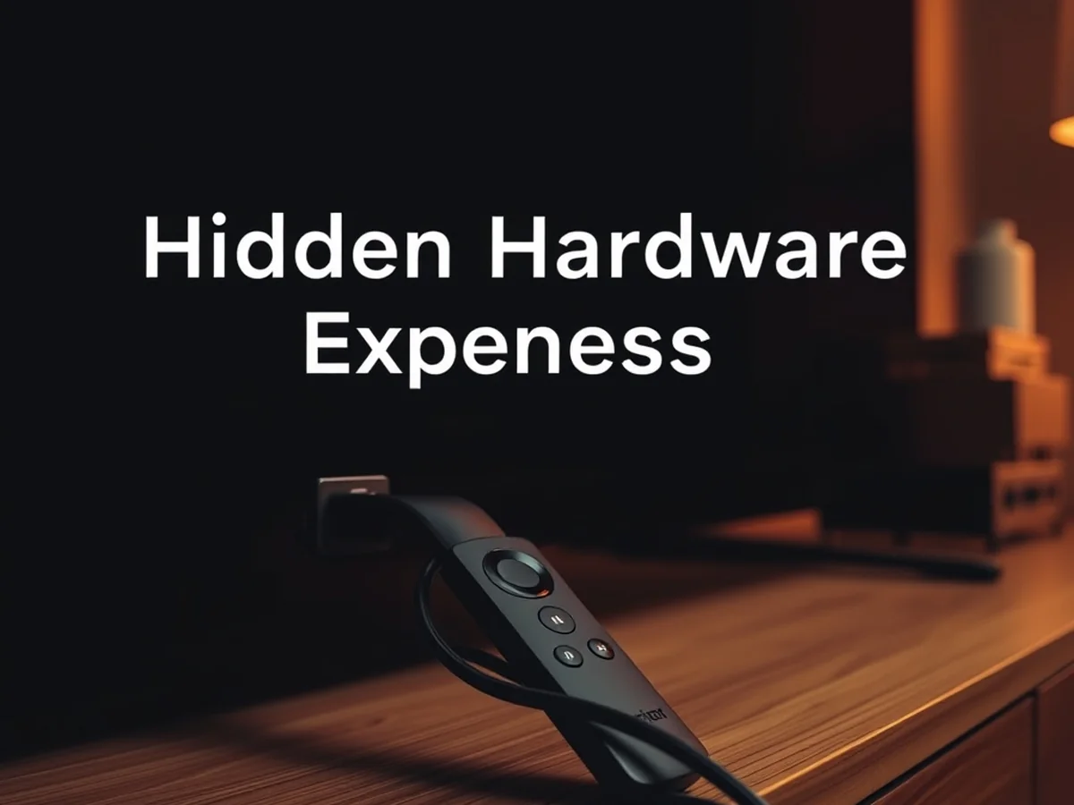 Hidden Hardware Expenses - how much does iptv cost uk