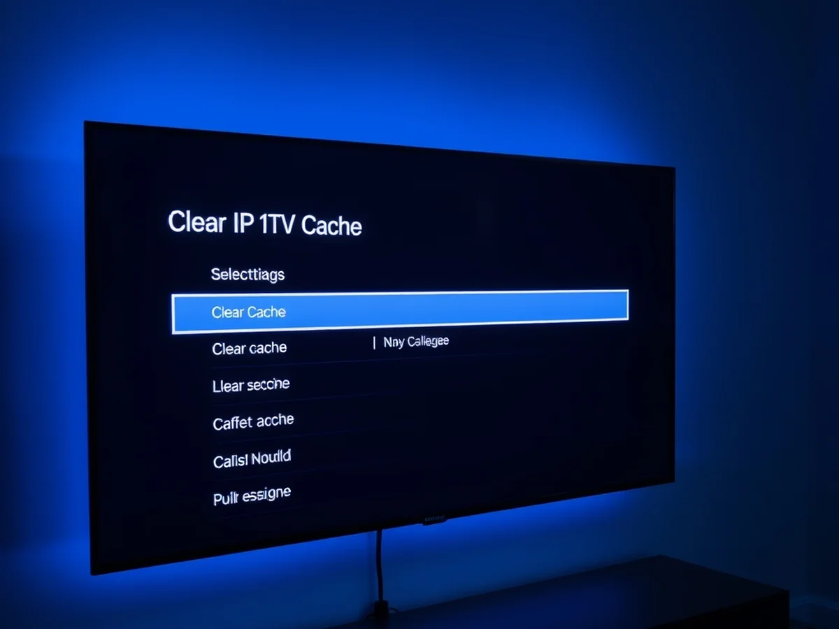 How to Fix IPTV Buffering Problems in the UK: Complete Troubleshooting Guide 5 Clear IPTV App Cache - how to fix iptv buffering uk