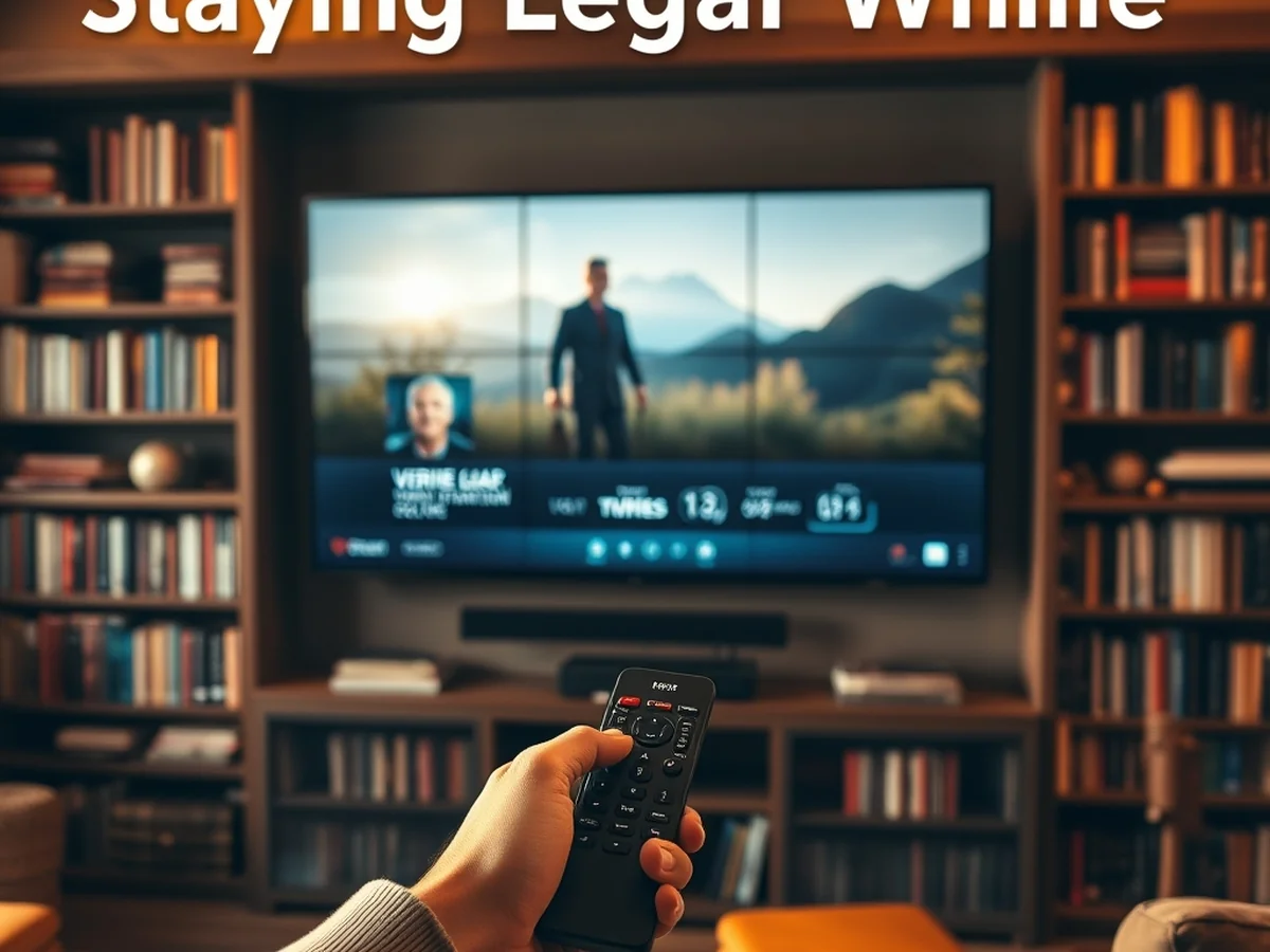 Staying Legal While Streaming - is iptv legal in uk